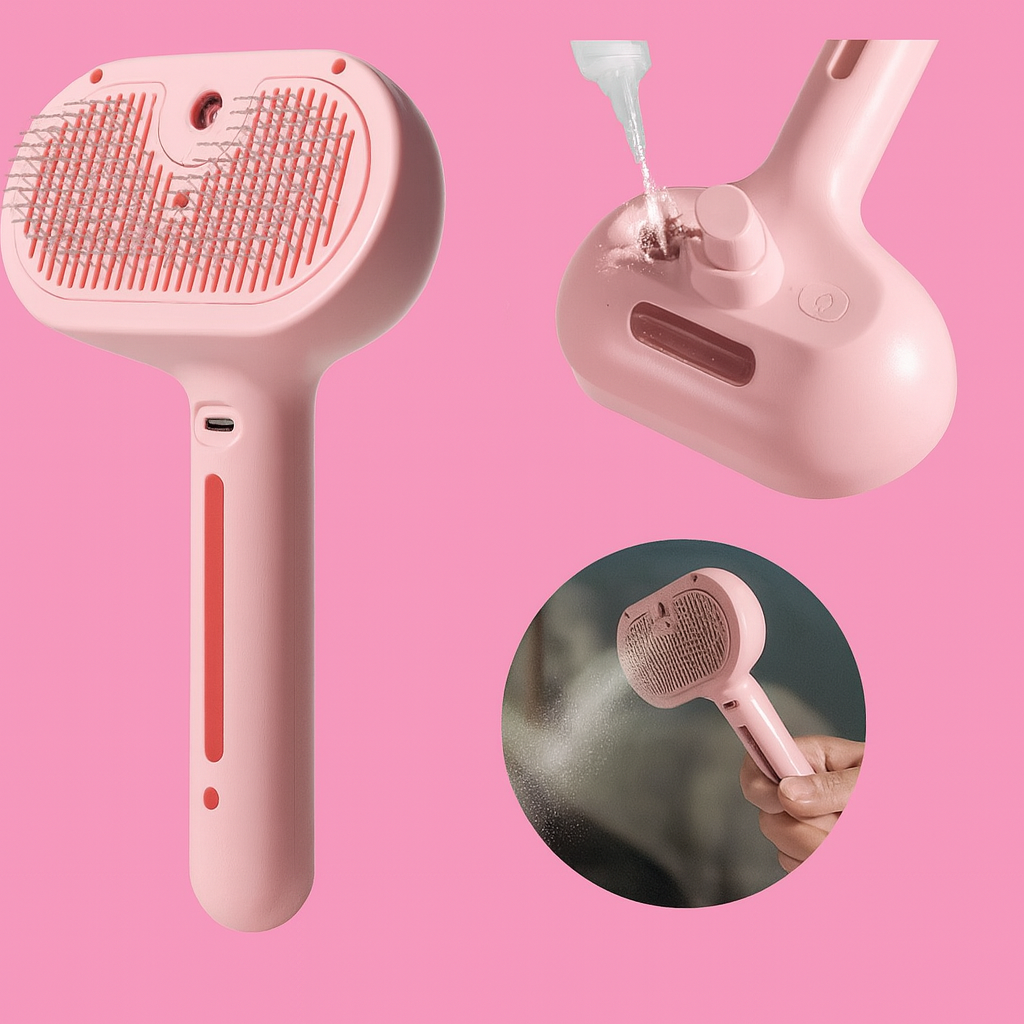 PuffSnuggle Pet Grooming Brush