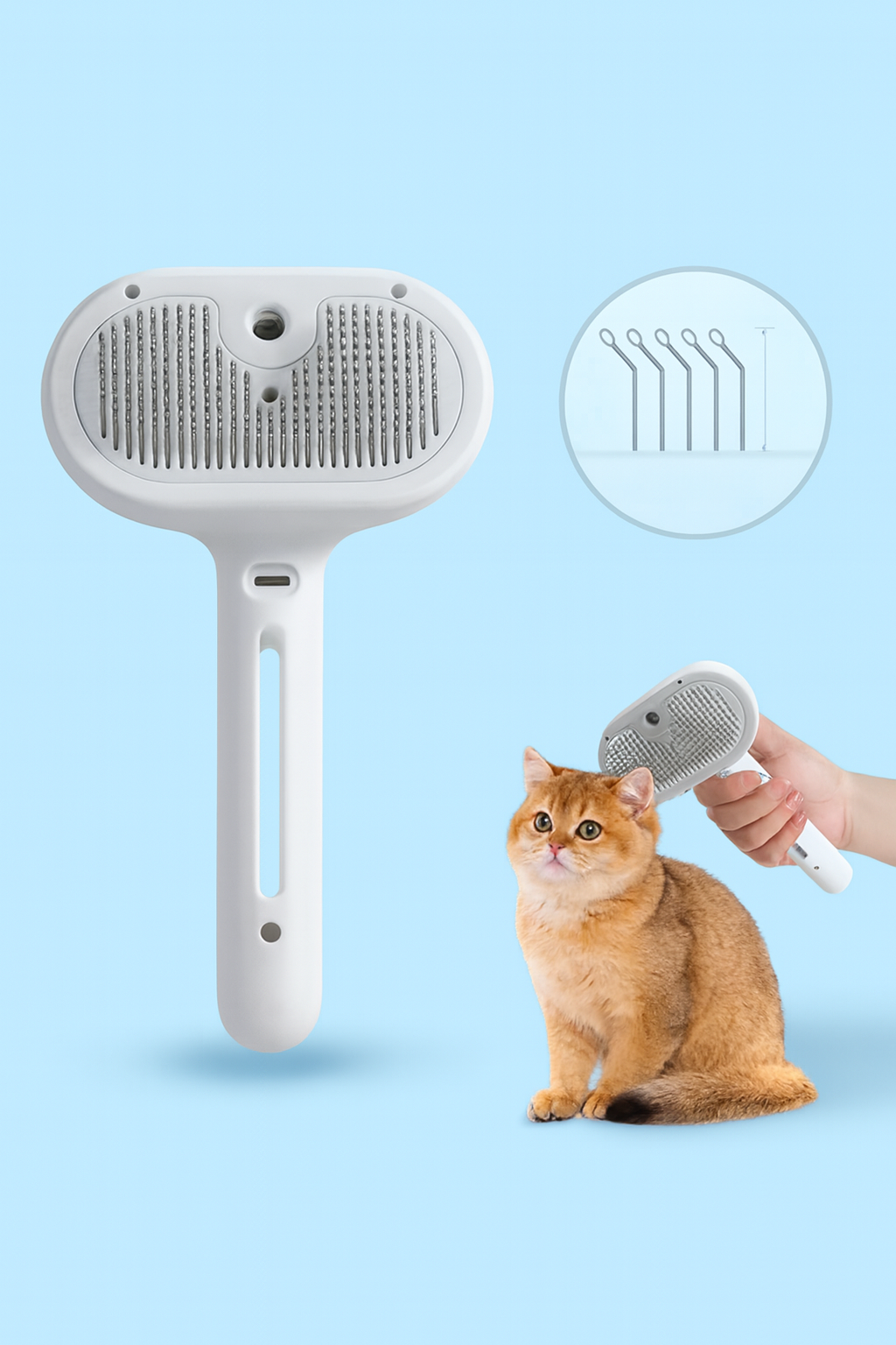PuffSnuggle Pet Grooming Brush
