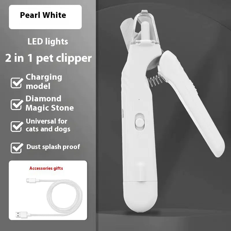 NailWhiz 2-in-1 Pet Nail Clipper & Grinder